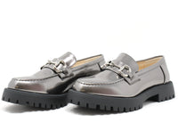 Metallic Platform Loafer