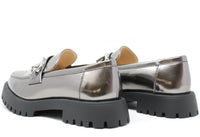 Metallic Platform Loafer