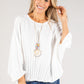 Batwing Top With Necklace