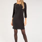 Pearl Sleeve Shift Dress