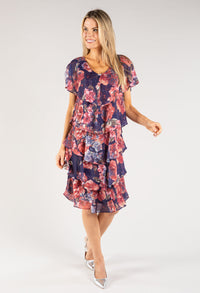 Floral Tiered Dress