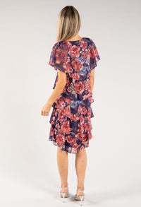 Floral Tiered Dress