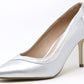 Metallic Wrap Heel