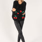 Cherry Tie Knit Jumper