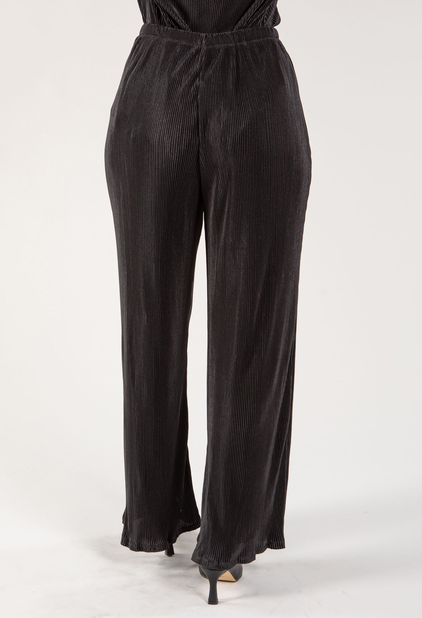 Plisse Pleated Trousers