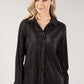 Plisse Pleated Shirt