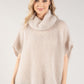 Luxury Rolled Neck Knit Jumper