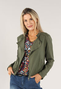 Soft Biker Style Jacket