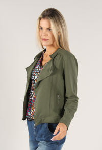 Soft Biker Style Jacket