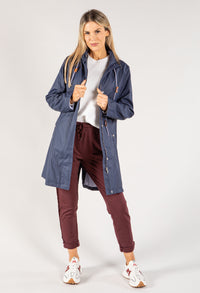 Tie Waist Raincoat