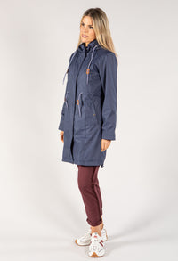 Tie Waist Raincoat