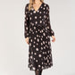 Polka Dot Plisse Pop Over Dress