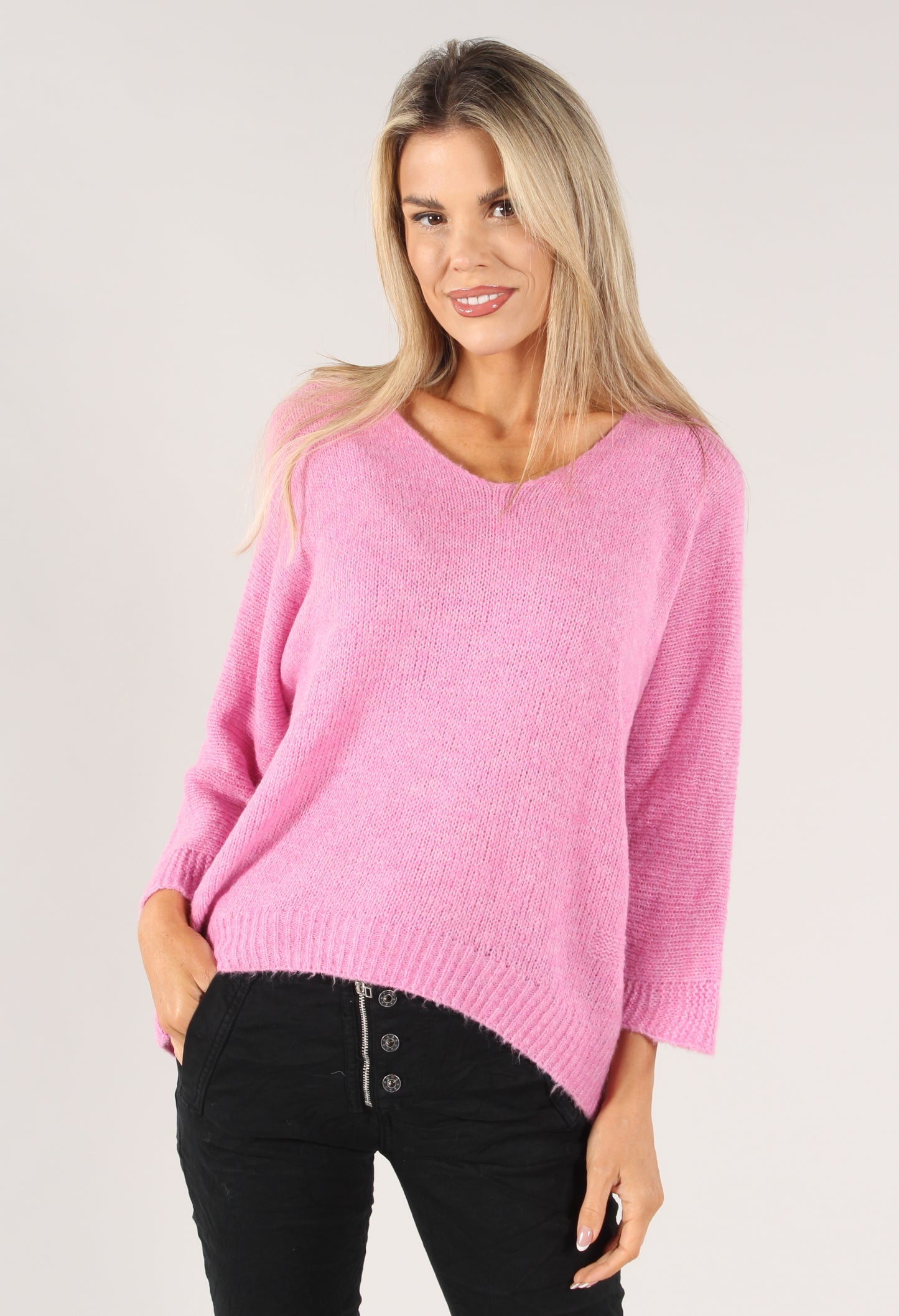 Relaxed Fit Knit Pullover