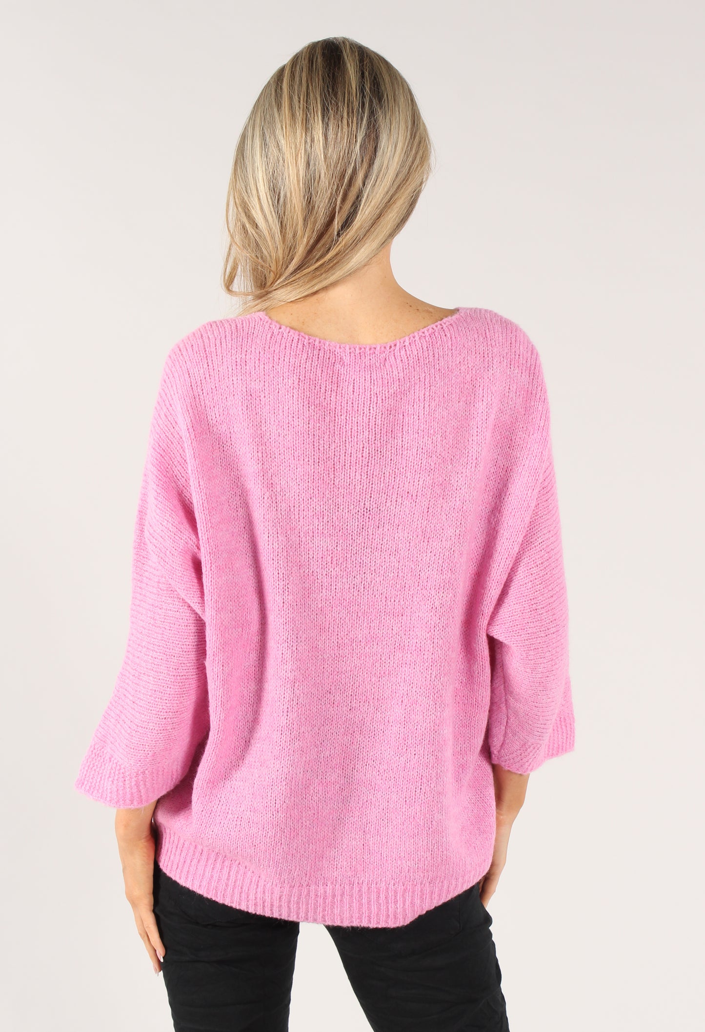 Relaxed Fit Knit Pullover