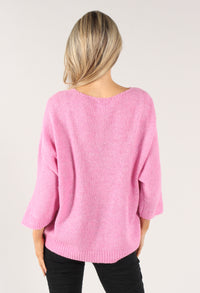 Relaxed Fit Knit Pullover