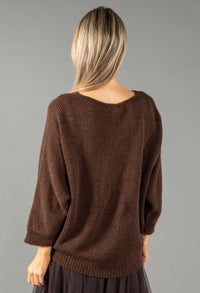 Relaxed Fit Knit Pullover