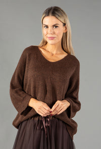 Relaxed Fit Knit Pullover