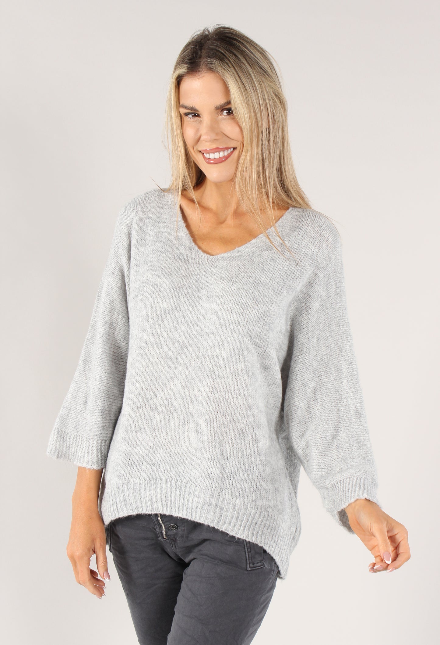 Relaxed Fit Knit Pullover