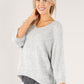 Relaxed Fit Knit Pullover