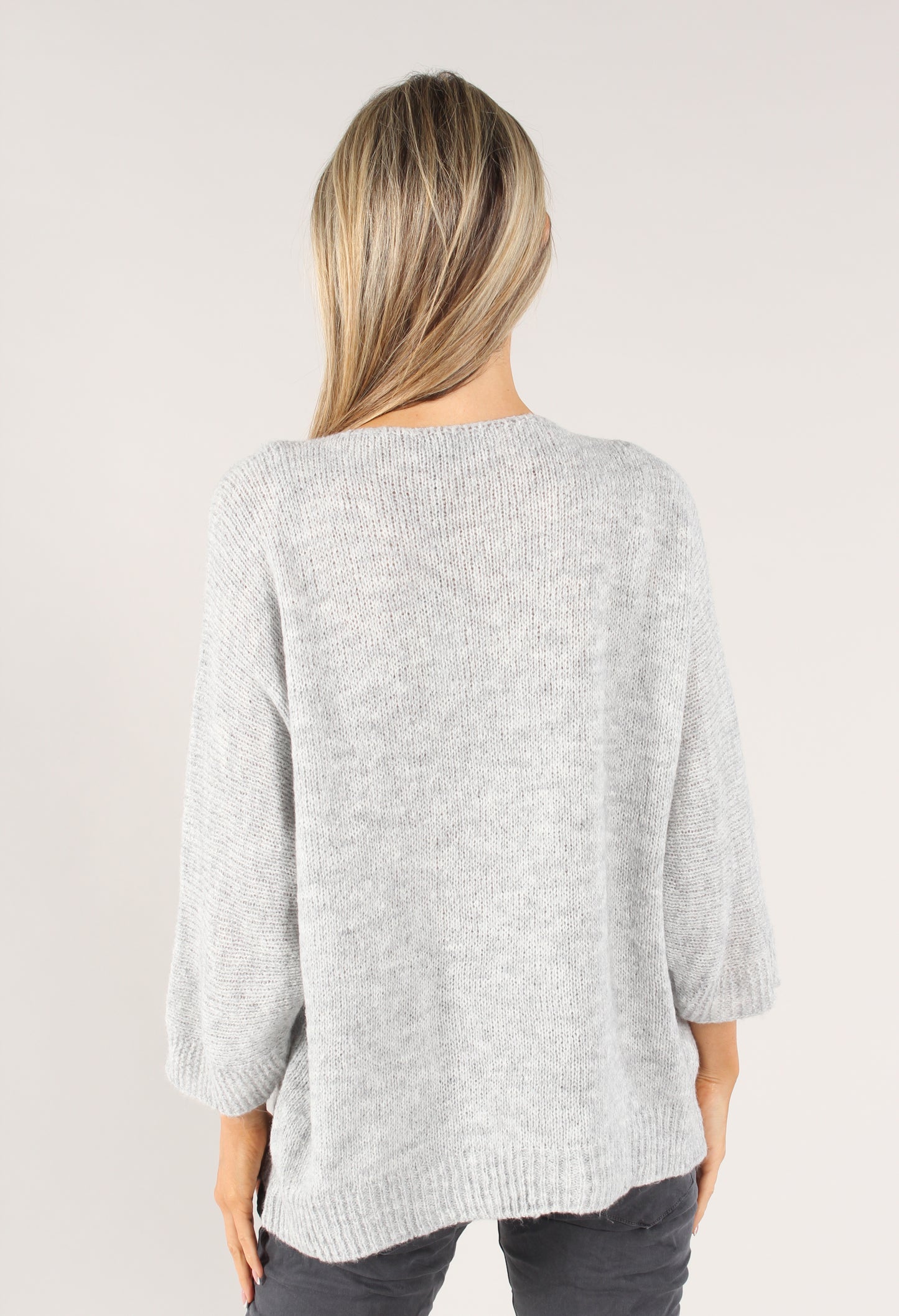 Relaxed Fit Knit Pullover