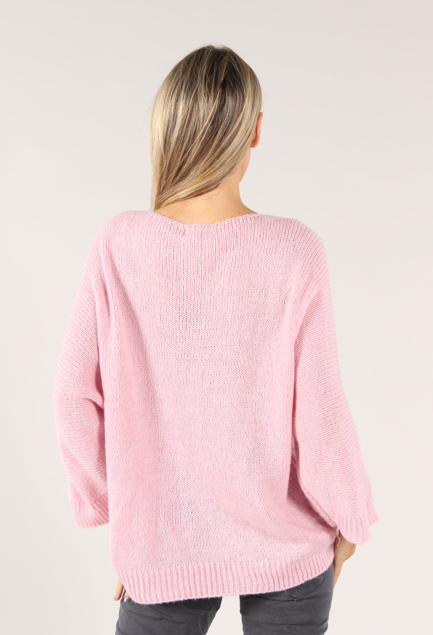 Relaxed Fit Knit Pullover