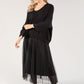 Knit Pop Over Tulle Dress