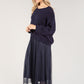 Knit Pop Over Tulle Dress