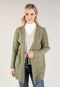 Soft Touch Hooded Cardi