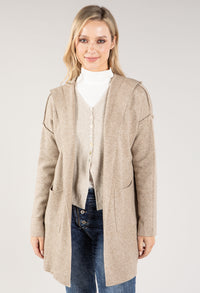 Soft Touch Hooded Cardi