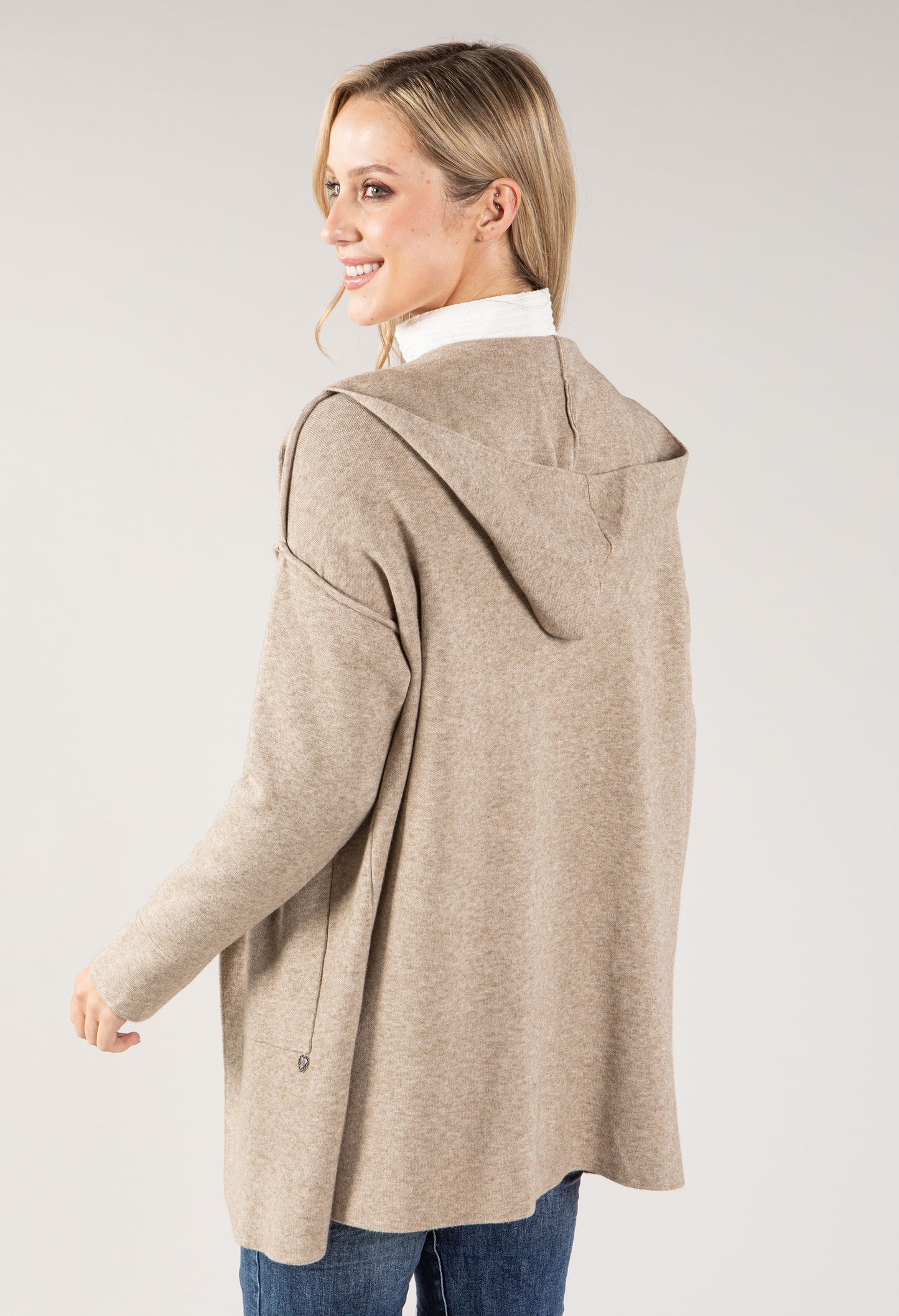 Soft Touch Hooded Cardi