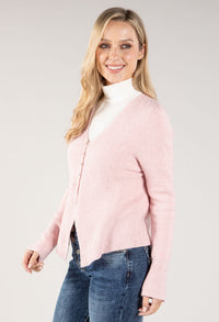 Button Down Ribbed Cardi