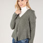 Button Down Ribbed Cardi