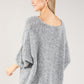 Bow Detail Slouchy Knit