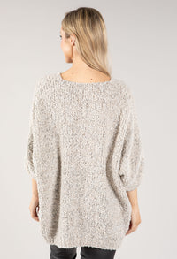 Bow Detail Slouchy Knit