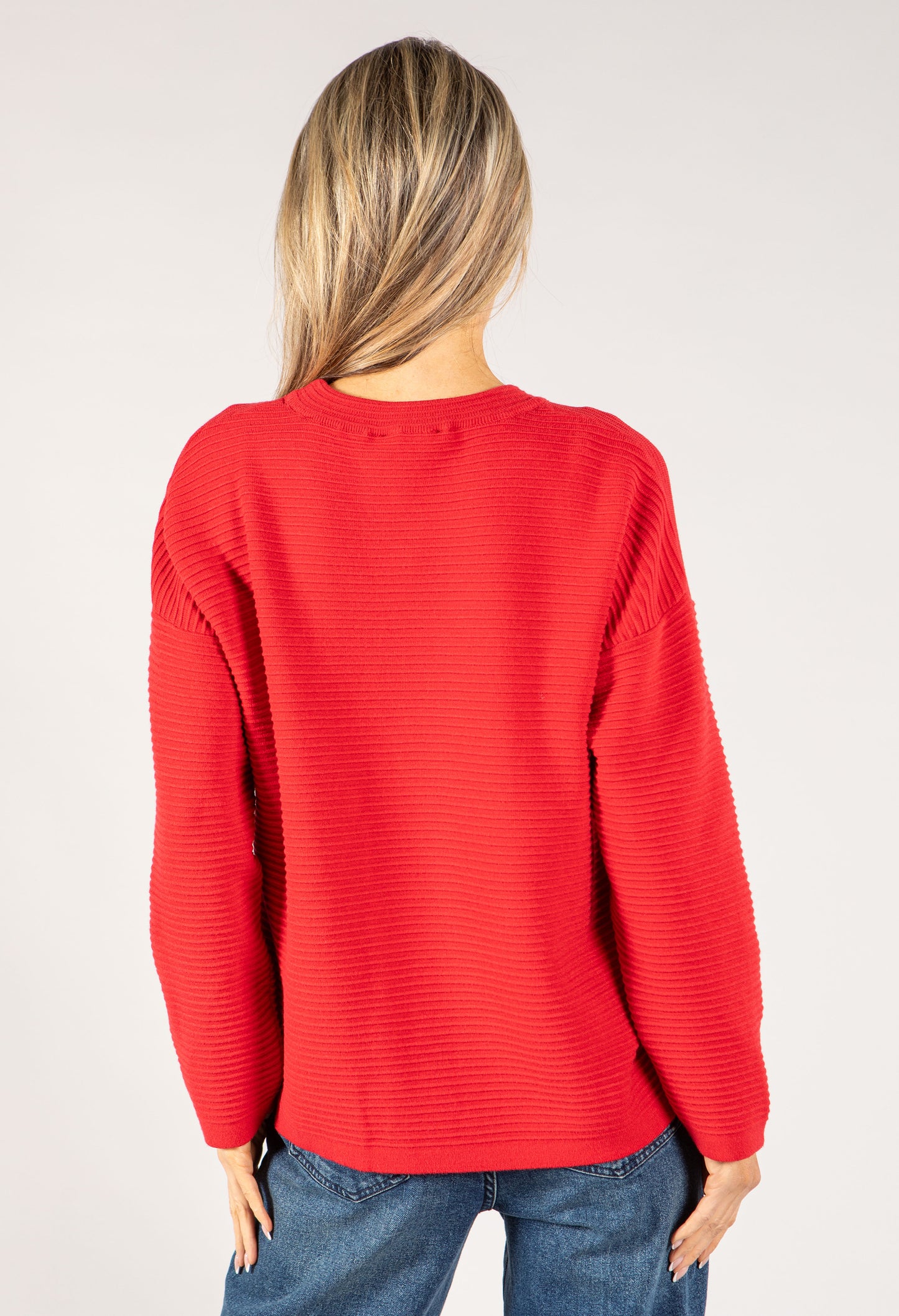 Ribbed Pullover Jumper