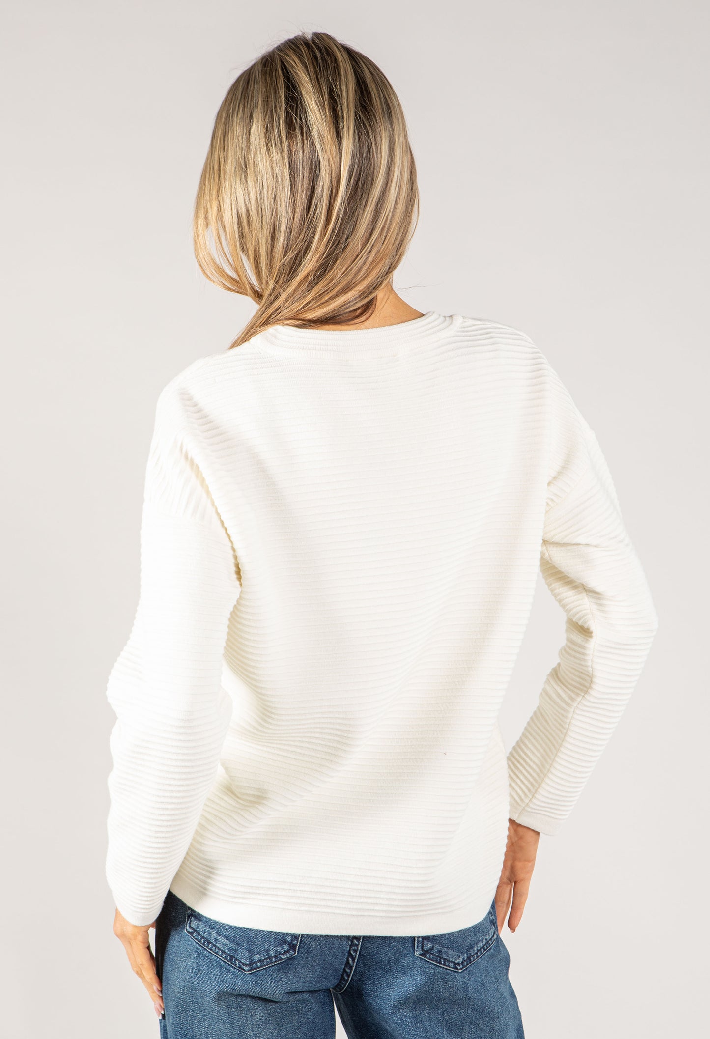 Ribbed Pullover Jumper