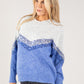 Two Tone Sequin Knit Jumper