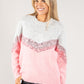 Two Tone Sequin Knit Jumper