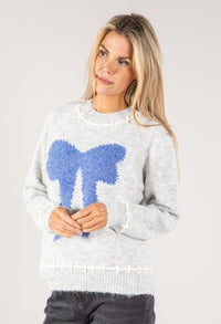 Bow Detail Knit Jumper