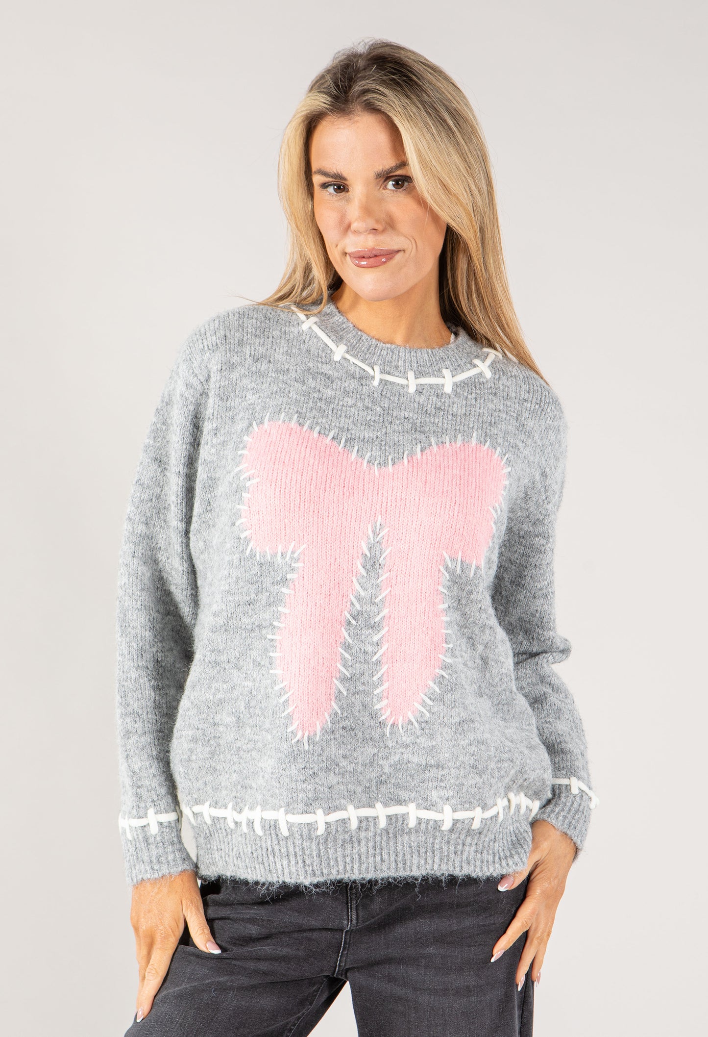 Bow Detail Knit Jumper