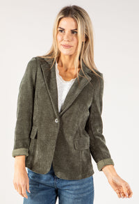 Cord Style Blazer