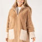 Faux Fur Hooded Jacket