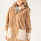 Faux Fur Hooded Jacket