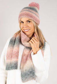 Matching Hat and Scarf Gift Set