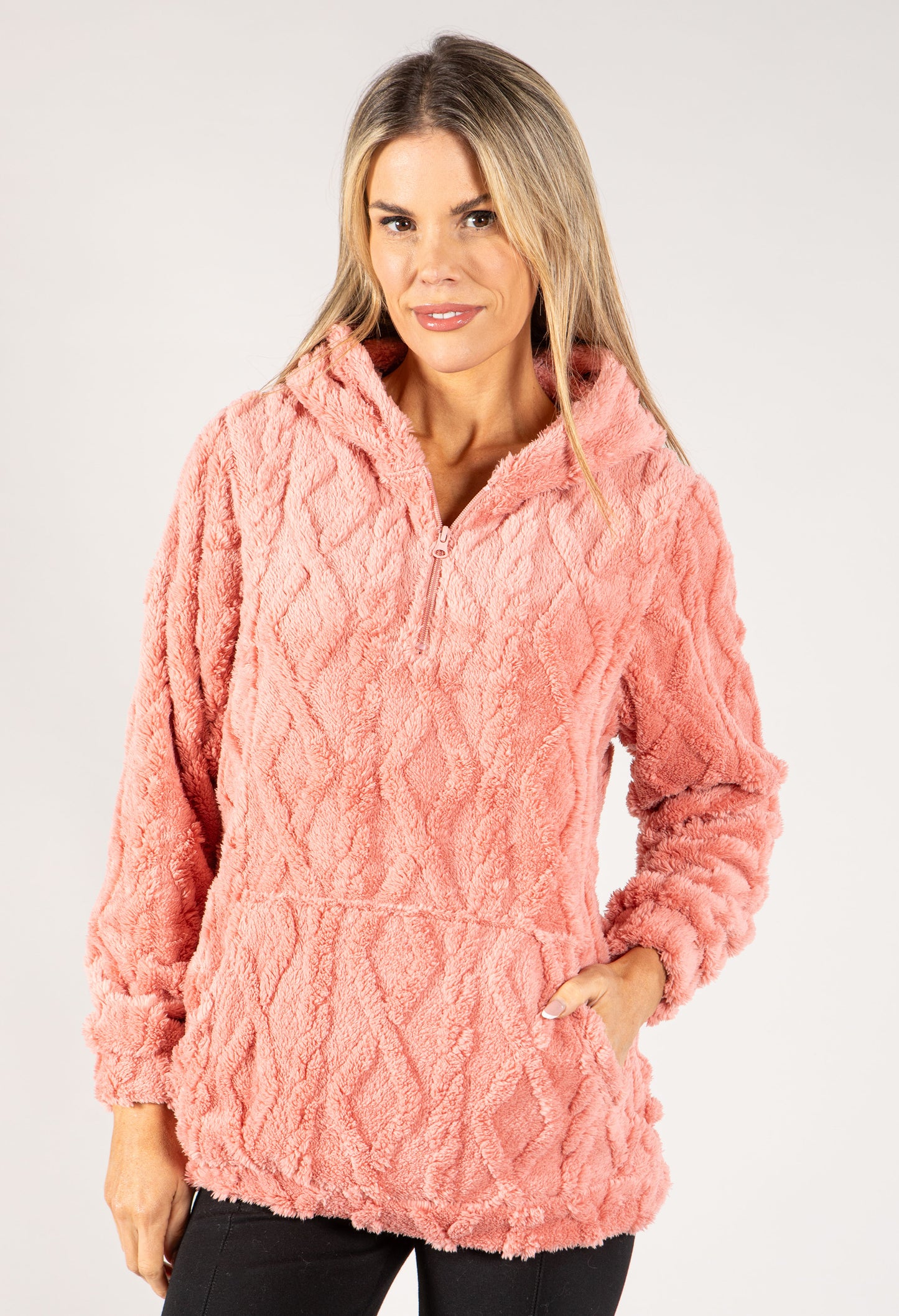 Jacquard Cosy Sherpa Snuggle Top