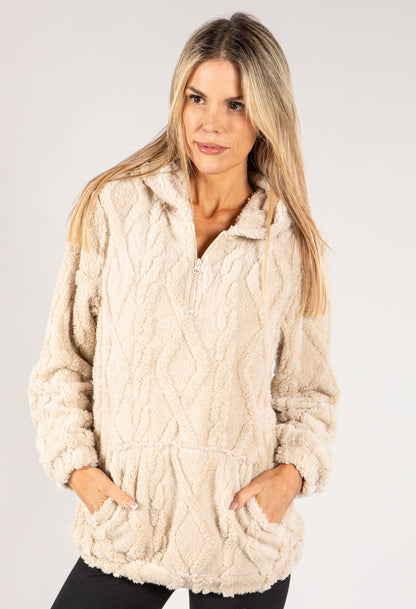 Jacquard Cosy Sherpa Snuggle Top