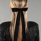 Long Velvet Bow