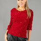 Velvet Sequin Top