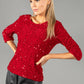 Velvet Sequin Top