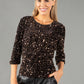 Velvet Sequin Top